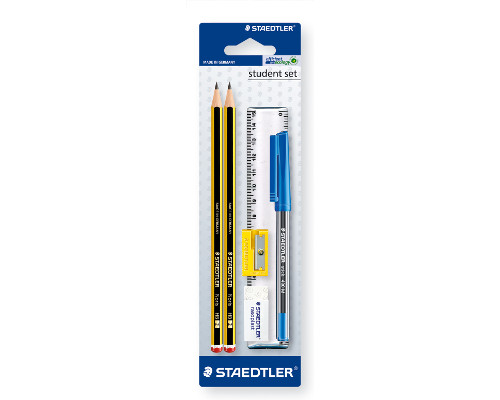 Staedtler Bleistift Noris®, HB, Student Set auf Blisterkarte