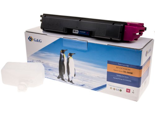 Kompatibel mit Kyocera TK-580M/ 1T02KTBNL0 Toner Magenta jetzt kaufen - Marke: G&G