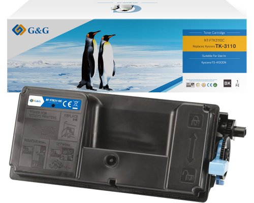 Kompatibel mit Kyocera TK-3110 Toner Schwarz jetzt kaufen - Marke: G&G