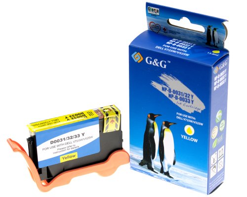 Kompatibel mit Dell MTHX6/ 592-11822 XL-Druckerpatrone Gelb jetzt kaufen - Marke: G&G