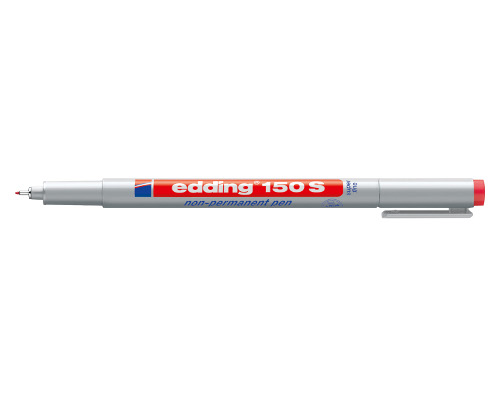 OHP-Marker edding 150 S non-permanent, 0,3 mm, Rundspitze, rot