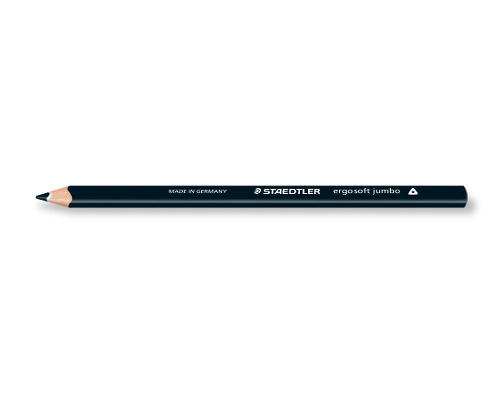 Staedtler ergo soft® jumbo Farbstift, 4 mm, Schwarz