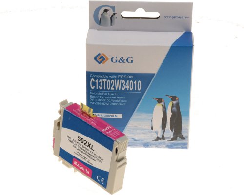 Kompatibel mit Epson 502XL Druckerpatrone Magenta jetzt kaufen - Marke: G&G