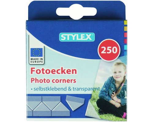 250 Fotoecken von Stylex selbstklebend