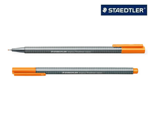 Staedtler Fineliner triplus®, ca. 0,3 mm, 334-401, neon orange