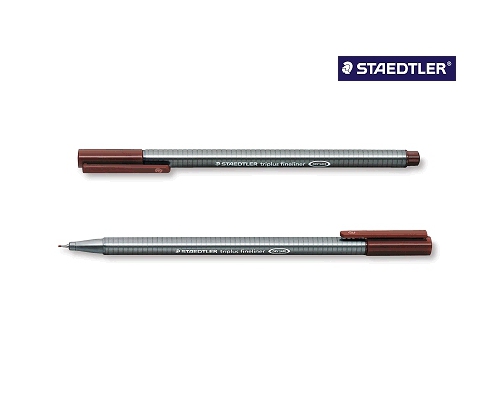 Staedtler Fineliner triplus®, ca. 0,3 mm, 334-76, v. Dyke braun