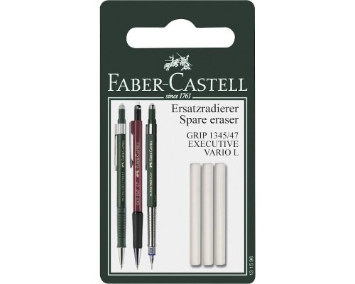 Faber-Castell Ersatzradierer DBS Grip 1345/1347 BK 3x