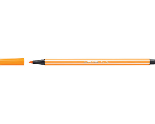STABILO Pen 68 Filzstift 1,0 mm Strichstärke - orange - 68/54