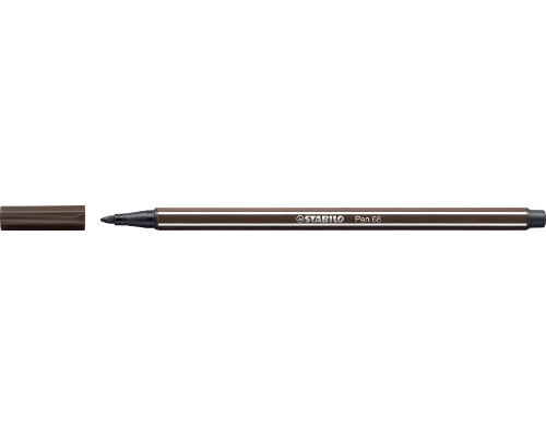 STABILO Pen 68 Filzstift 1,0 mm Strichstärke - umbra - 68/65