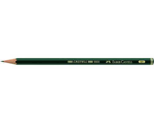Faber-Castell Bleistift CASTELL 9000 - Härtegrad: 5H