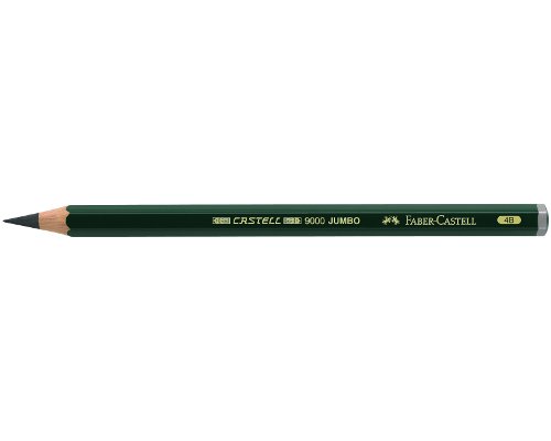 Faber-Castell Bleistift CASTELL 9000 Jumbo - Härtegrad: 4B