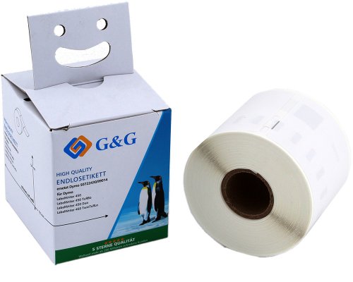 Kompatibel mit Dymo S0722430/ 99014 220 Etiketten (54mm x 101mm) Schwarz auf weiß jetzt kaufen - Marke: G&G