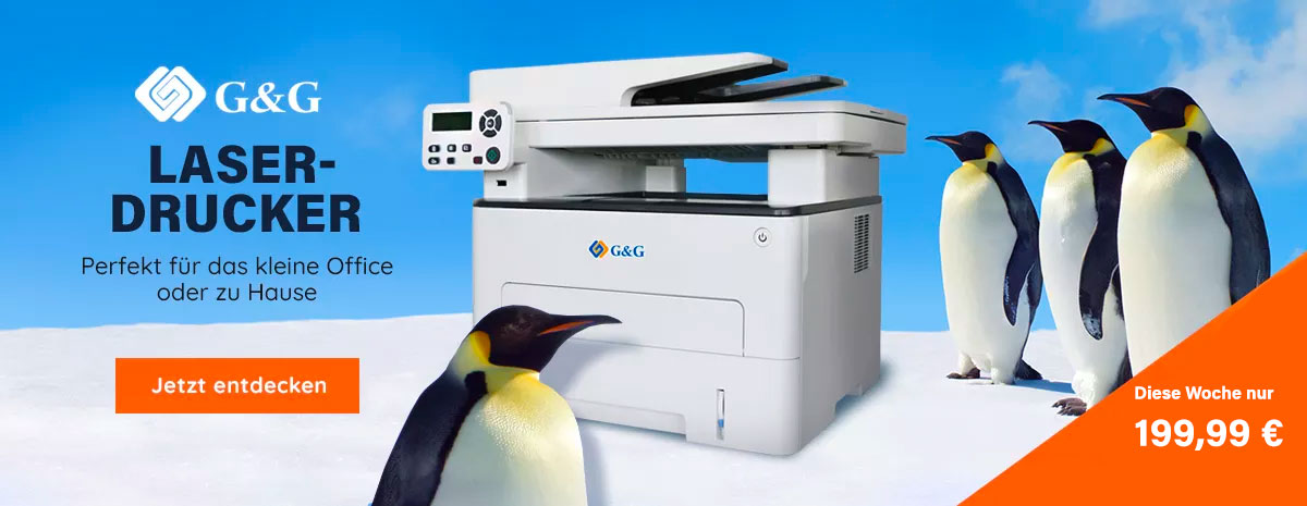 Der G&G M4100DW Laserdrucker