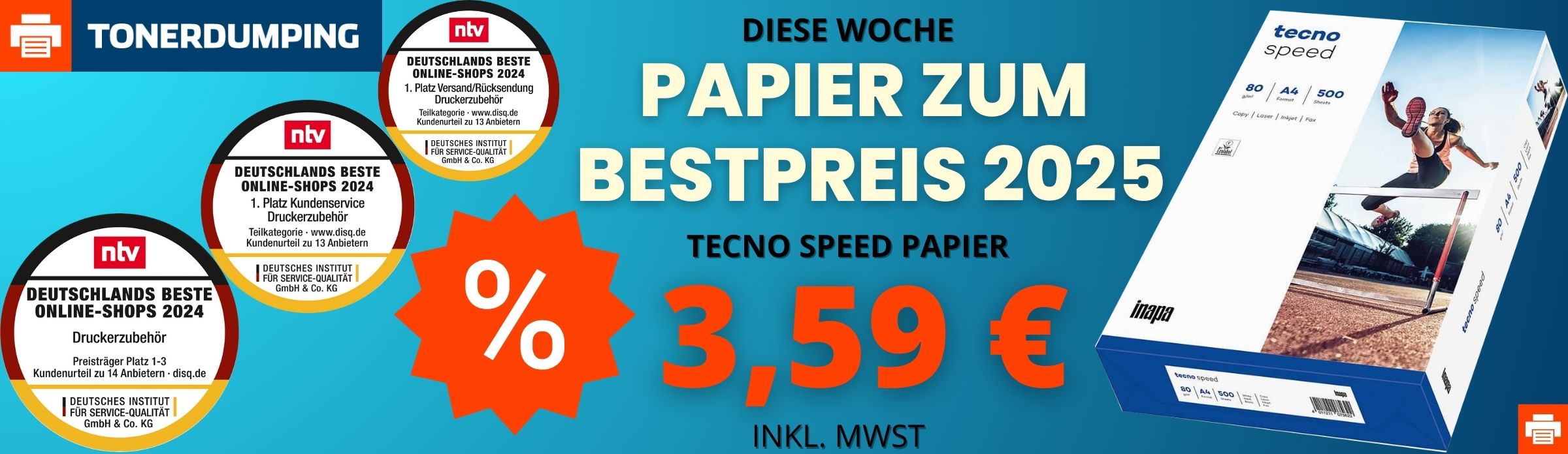 Papier Bestpreis nur diese Woche!