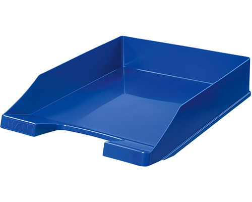Plastik Ablagekorb, blau, A4