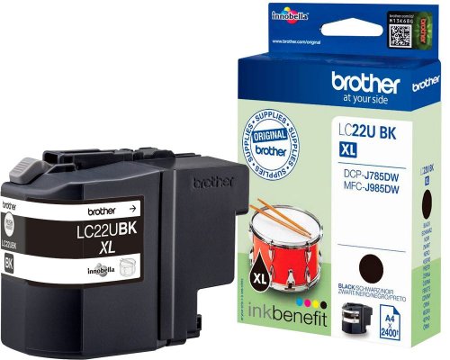 Brother LC-22UBK XL Original Druckerpatrone jetzt kaufen schwarz