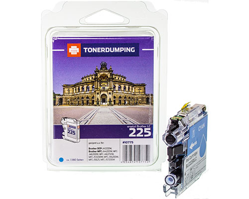 G&G Druckerpatronen kompatibel zu Brother LC-225 Multipack LC-227 je 1x schw 