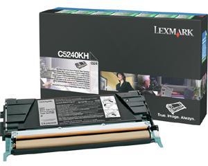 Abverkaufe: Original Lexmark-Toner c5240kh Schwarz jetzt kaufen  (8.000 Seiten)