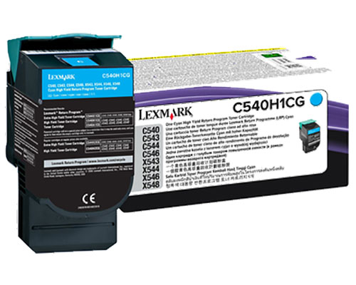 Original Lexmark-Toner C540H1CG Cyan jetzt kaufen (2.000 Seiten)
