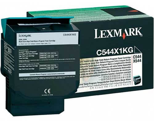 Original Lexmarktoner C544X1KG jetzt kaufen  (6.000 Seiten) Schwarz