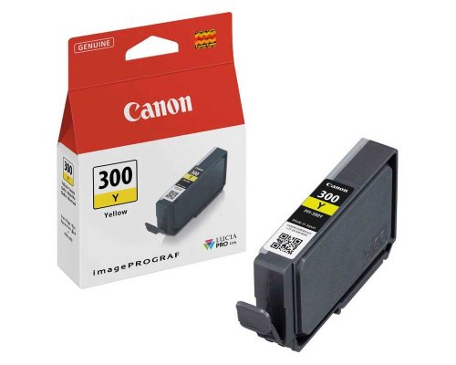 Canon PFI-300Y Original-Druckerpatrone 4196C001 für Canon imagePROGRAF PRO-300 14,4 ml Gelb