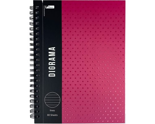 Diorama Spiral Notizbuch Collegeblock Din A5 Liniert