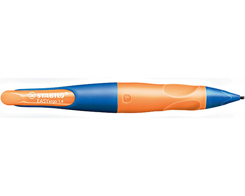 Ergonomischer Druckbleistift STABILO® EASYergo 1.4, blau/orange für Linkshänder