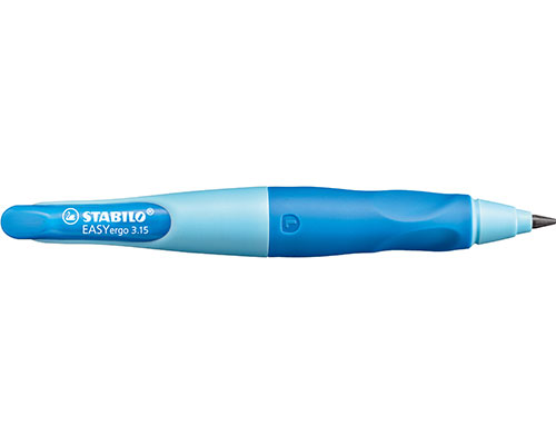 Ergonomischer Druckbleistift STABILO® EASYergo 3.15, hellblau/dunkelblau für Linkshänder