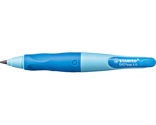 Ergonomischer Druckbleistift STABILO® EASYergo 3.15, hellblau/dunkelblau für Rechtshänder