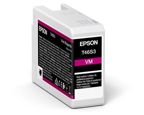 EPSON T46S2 Original-Druckerpatrone C13T46S30N ULTRACHROME PRO 10 INK für EPSON Surecolor SC-P700 magenta 25ml