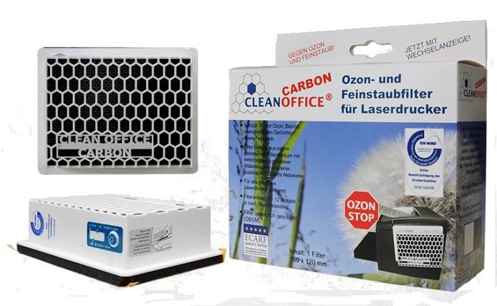 Der CleanOffice Carbon Feinstaubfilter