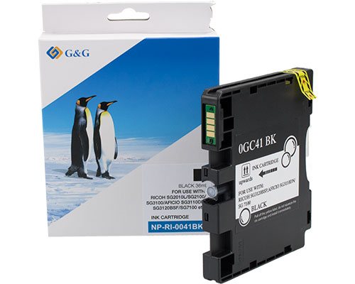Kompatibel mit Ricoh GC41K/ 405765 XL-Druckerpatrone Schwarz jetzt kaufen - Marke: G&G