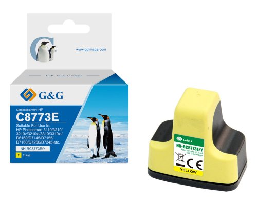 Kompatibel mit HP 363/ C8773EE XL-Druckerpatrone Gelb jetzt kaufen - Marke: G&G