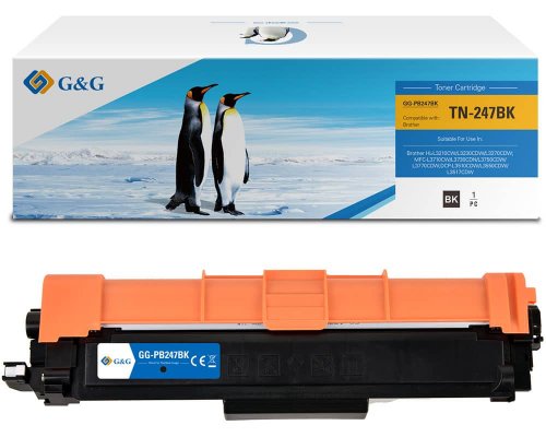 Kompatibel mit Brother TN-247BK Toner Schwarz jetzt kaufen - Marke: G&G