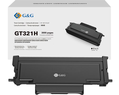 G&G Original-Toner GT321H [modell] 3.000 Seiten
