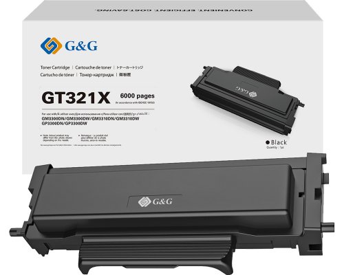 G&G Original-Toner GT321X [modell] 6.000 Seiten