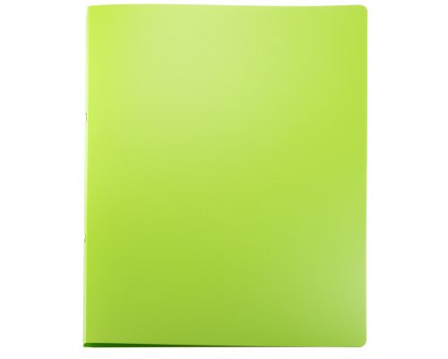 Ringbuch A4 hellgrün, aus Kunststoff (PP)