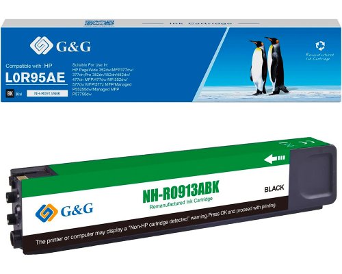 Kompatibel mit HP 913A / F6T77AE Druckerpatrone Schwarz [modell] - Marke: G&G