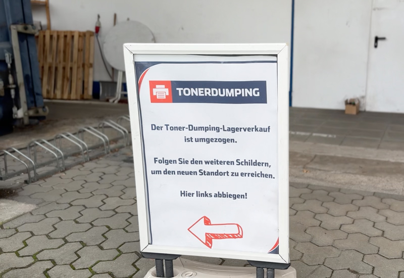 Folge den Pfeilen