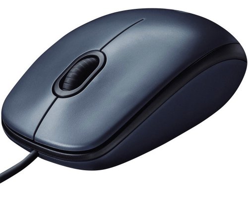 Logitech Mouse M100/ 910-006652, optisch, 1000 dpi, mit Scrollrad, 3 Tasten