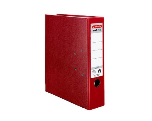 Herlitz Ordner maX.file protect A4 8cm rot