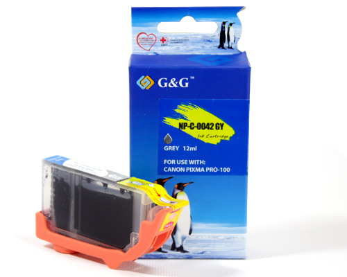 Kompatibel mit Canon CLI-42GY/ 6390B001 Druckerpatrone Grau jetzt kaufen - Marke: G&G