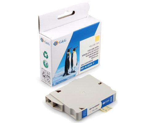 Kompatibel mit Epson T0554 Druckerpatrone Gelb jetzt kaufen - Marke: G&G
