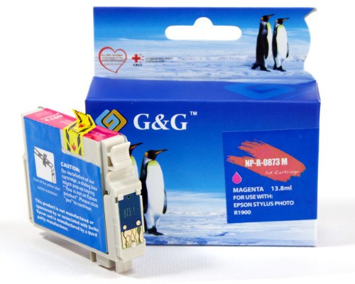 Kompatibel mit Epson T0873 Druckerpatrone Magenta jetzt kaufen - Marke: G&G