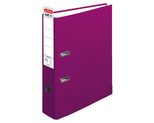 Herlitz Ordner maX.file protect A4 8cm beere