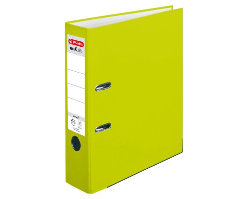 Herlitz Ordner maX.file protect A4 8cm neongrün