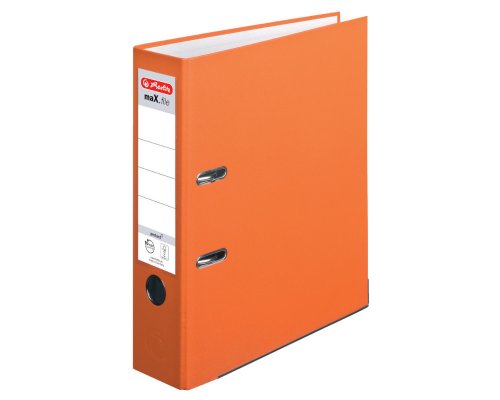 Herlitz Ordner maX.file protect A4 8cm orange