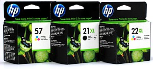 Druckerpatronen HP21 HP22 und HP57