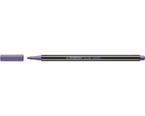 STABILO Pen 68 Filzstift - metallic violett - 68/855