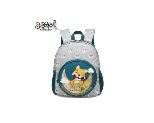 Kleiner Kindergartenrucksack von S-COOL (31 x 24 x 9 cm) - SC2094
